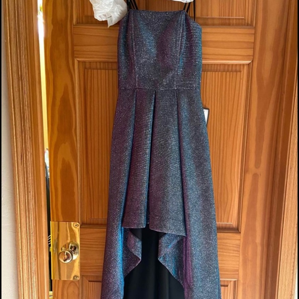 iridescent prom dress